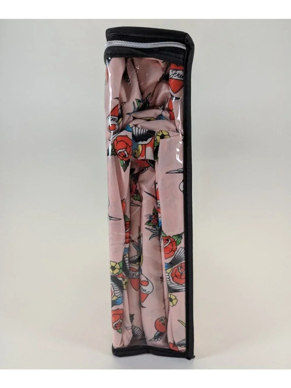 Ed Hardy Queen Sheet Set 6-Piece w 4 Pillowcases Pink Bird Heart Sheets - NEW